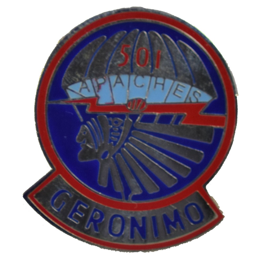 501ST AIRBORNE INF RGT HAT PIN
