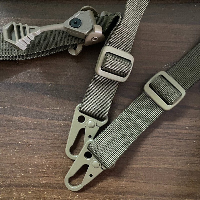 New Ferro Slingster Sling Tan With Hardware (Green)