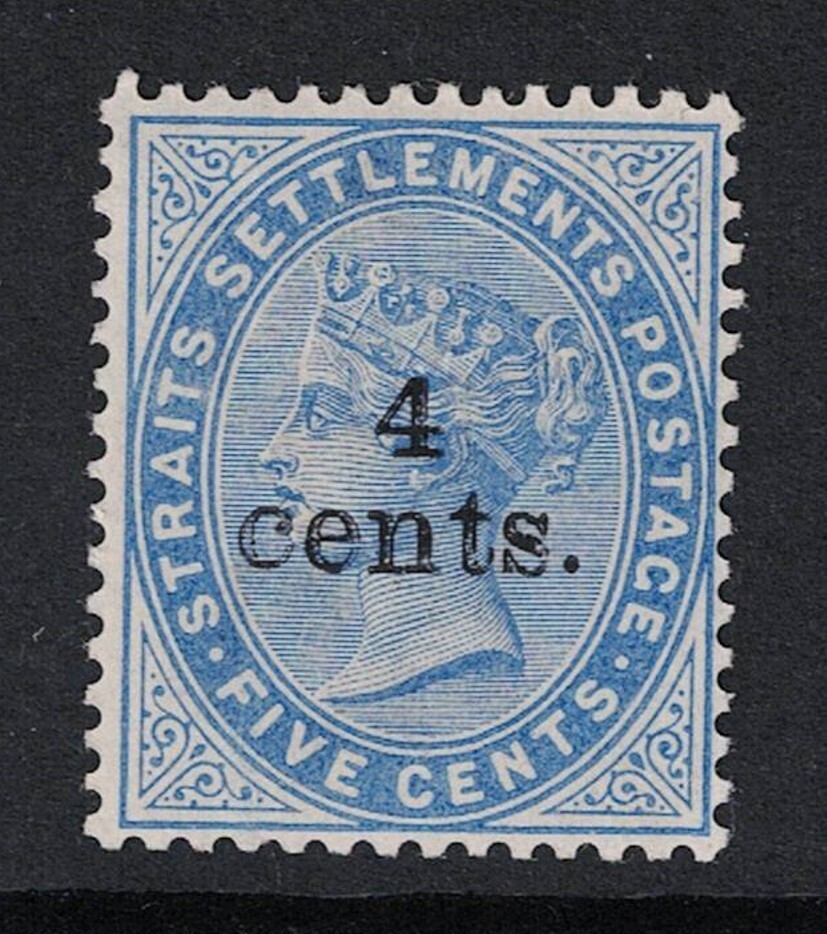 Straits Settlements SG# 107 Mint Hinged - S20313