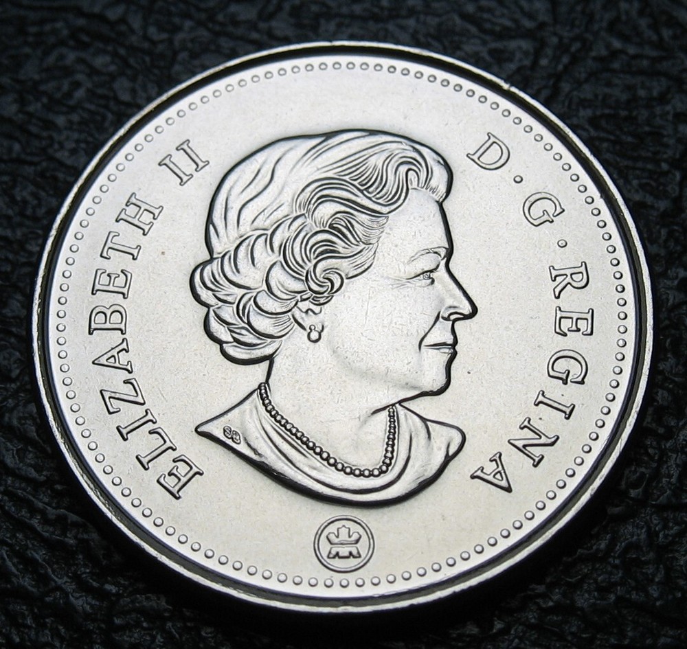 Canada 2017 5-cent Beaver BU ( From a new special wrap roll )