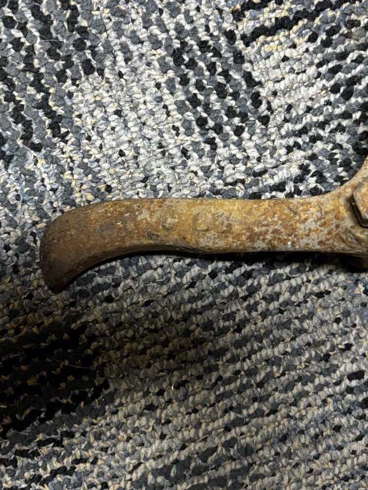 antique blacksmith "C21" POST DRILL ADVANCE ARM anvil FORGE INTEREST