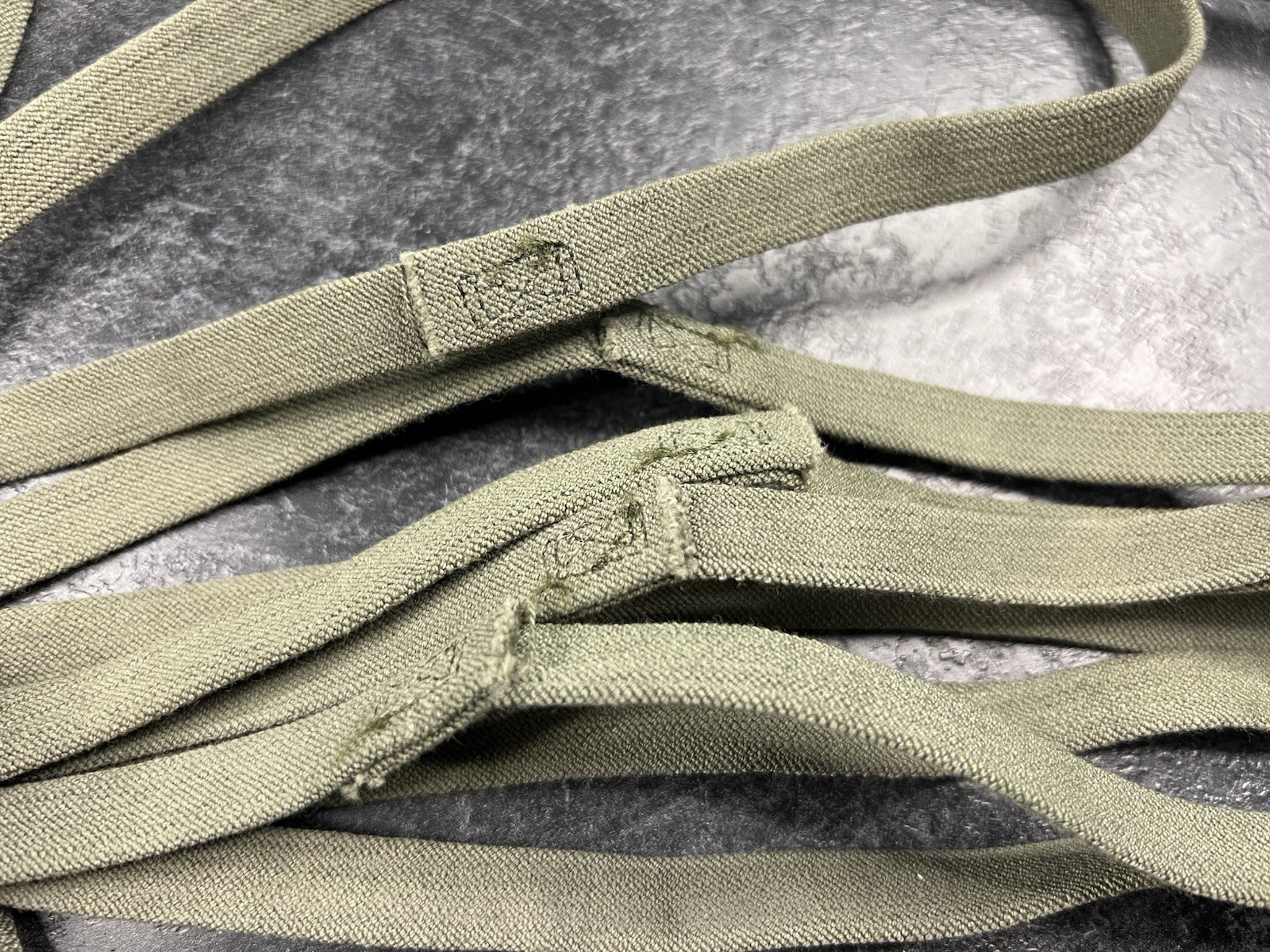 Vietnam War Helmet Band original unissued USGI M1 Camo Cover Band NO CATEYES