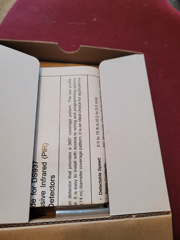 Bosch DS937 Ceiling Mount Motion Detector