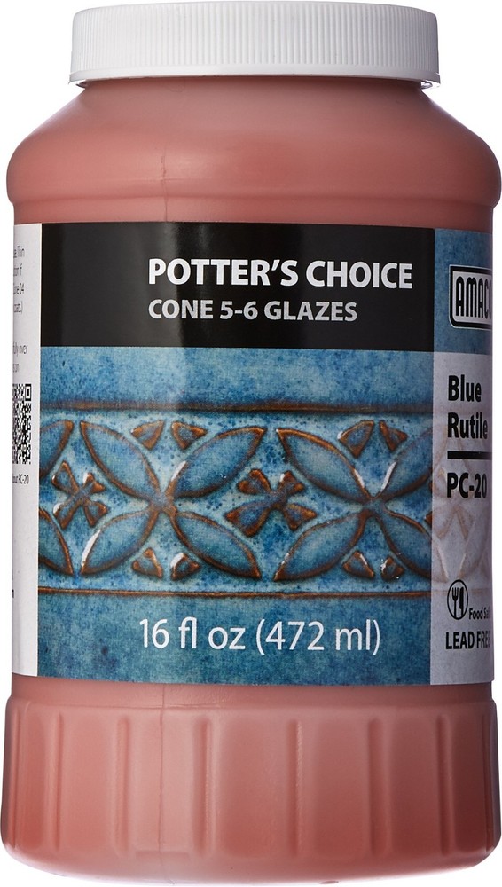 Blue Rutile Polycarbonate (PC) Glaze | 1 Pint
