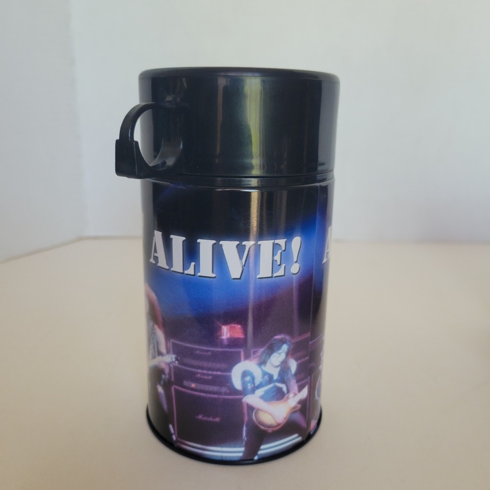 KISS ALIVE! LUNCHBOX & THERMOS Set from 2001 Limited Edition Excellent!