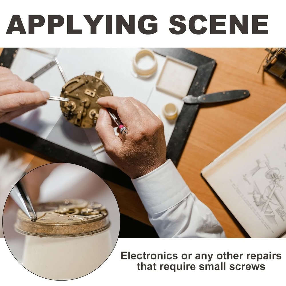 Tiny Screws for Electronics, 800 pcs Mini Micro Small Phillips Pan Head Machi...