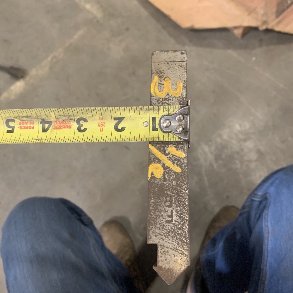 36” V Punch Die Used Tooling For Press Brake