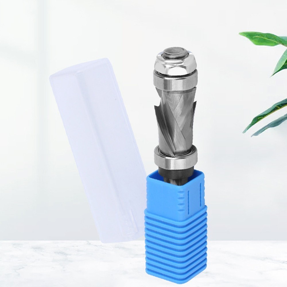 Router Bit Compression Spiral Flush Trim 12 Shank Carbide for Precision Work
