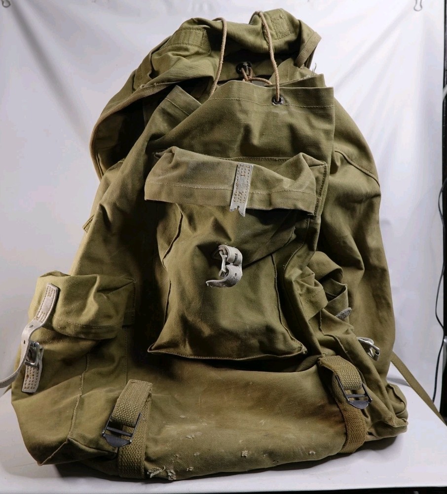 WWII US Army M1942 Mountain Backpack Rucksack w/ Frame