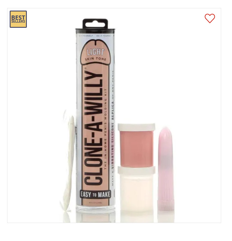 Clone-A-Willy Light Skin Tone Kit