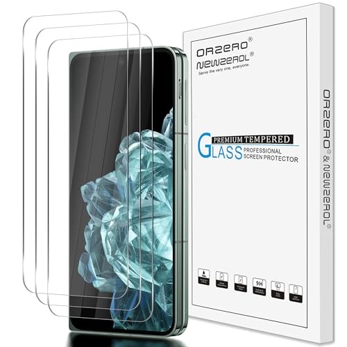 Orzero (3 Pack) Tempered Glass Screen Protector Compatible for OnePlus Open