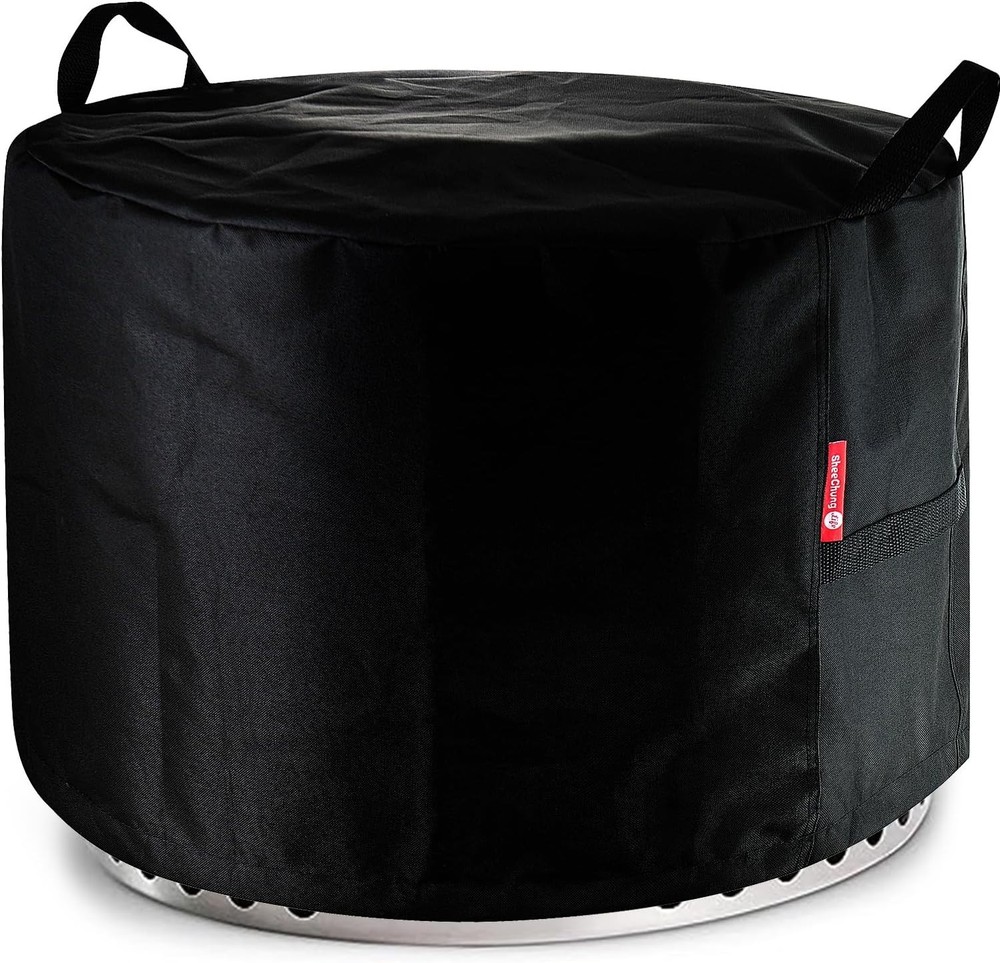 Waterproof Fire Pit Cover for 16”-22” Smokeless Models – Durable 600D Polyester