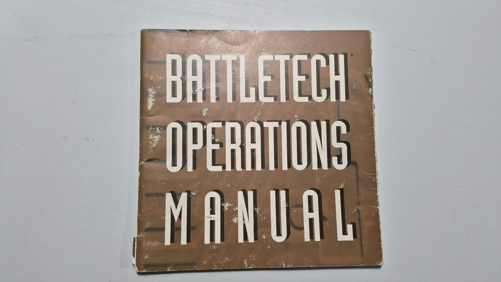 Battletech Operations Manual (1993) [VERY POOR SHAPE]