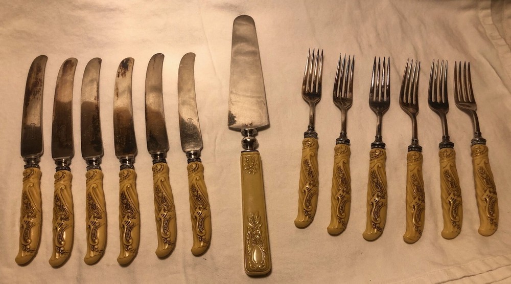 Silver and Celluloid Set