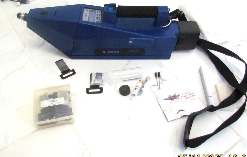 Scintrex Trace E 3500 Portable Mode EXPLOSIVE DETECTOR AS IS UNTESTED GIFT
