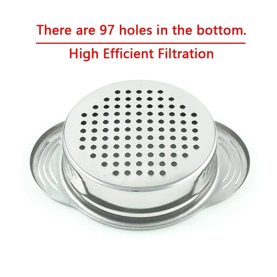 Can Strainer - Tuna Strainer - Food Grade 304 (18/8) Stainless Steel, Dishwas...