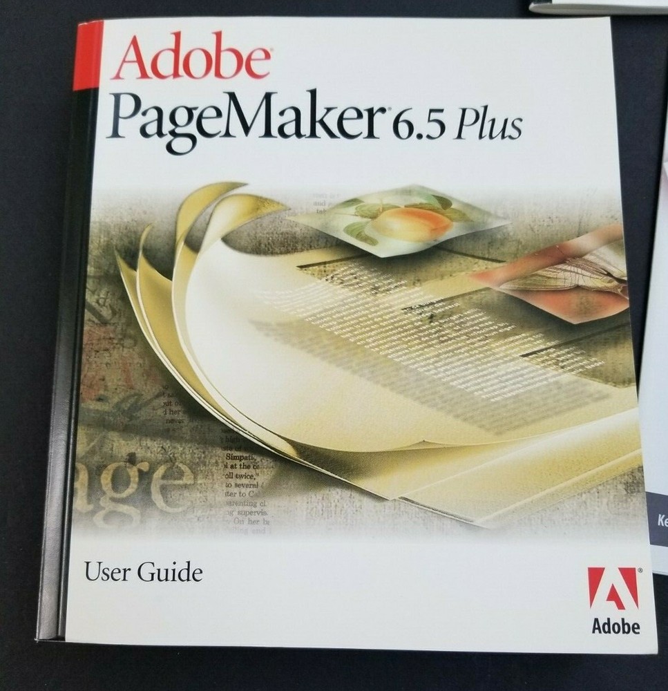 Adobe Pagemaker 6.5 Plus Windows User Manuals NO DISKS
