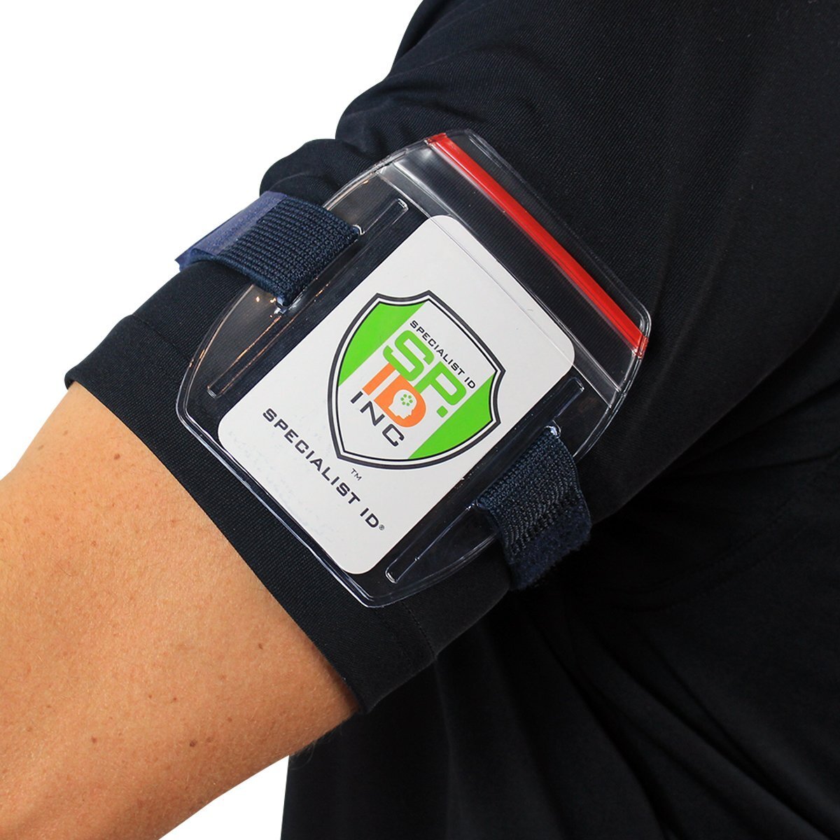 Heavy Duty Waterproof Armband ID Badge Holder / Season Lift Ticket Arm Ski Pass