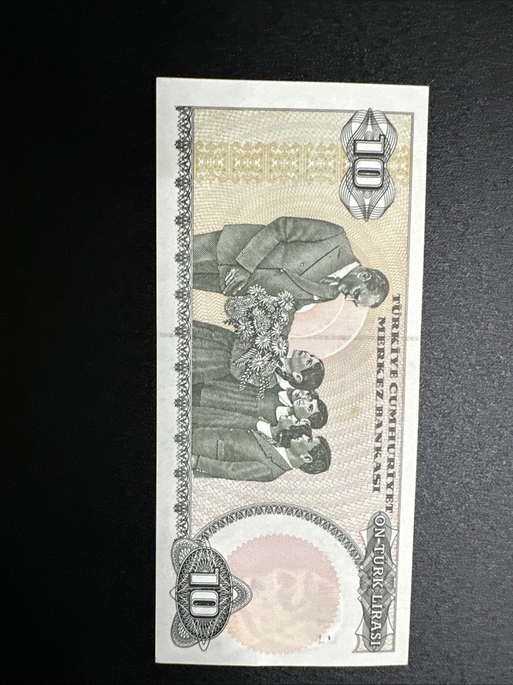 Turkey 10 Lira 1970 Uncirculated