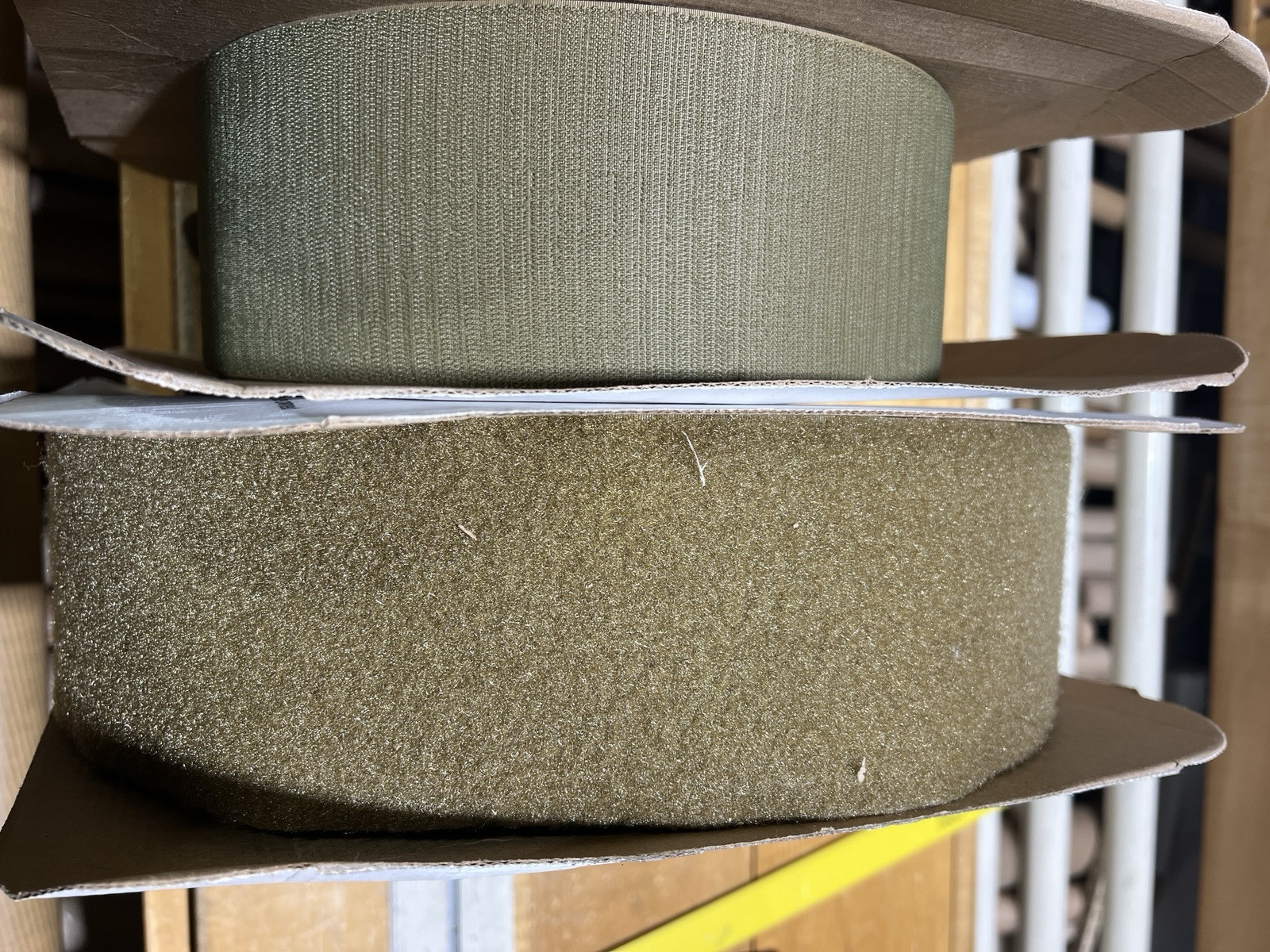 4” VELCRO® Brand MIL-SPEC Coyote 498 Hook and Loop - SEW-ON TYPE - 1 YARD