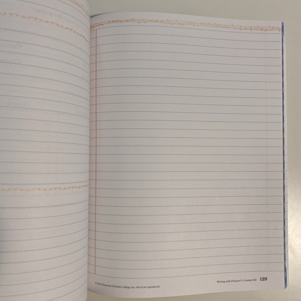 Abeka Writing with Purpose 3: 3rd Grade Cursive Penmanship & Creative Writing