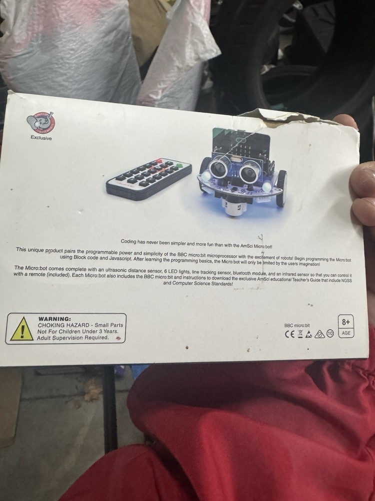 MICRO:BOT STEM Robot Kit w/ BBC Micro:bit – Never Used