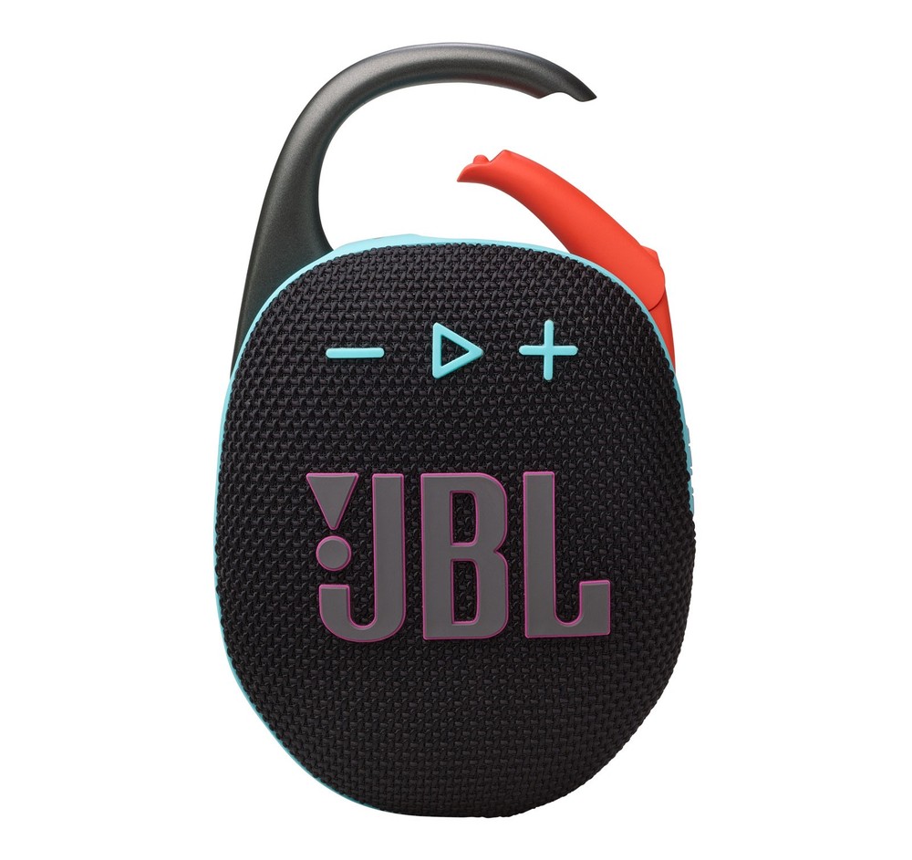 JBL Clip 5 Black Orange Portable Bluetooth Speaker (Open Box)