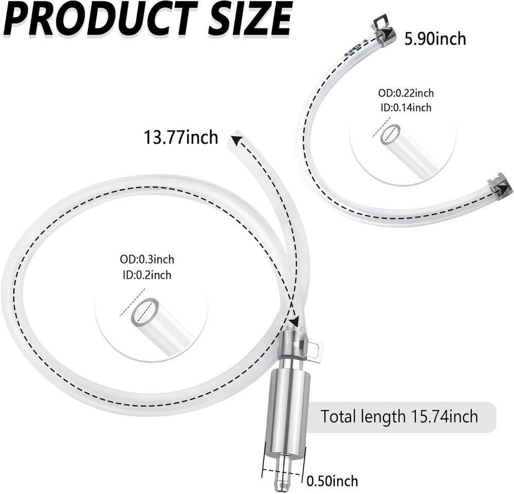 Universal Brake Bleeder Tool Kit with One-Way Check Valve - Durable & Easy Use