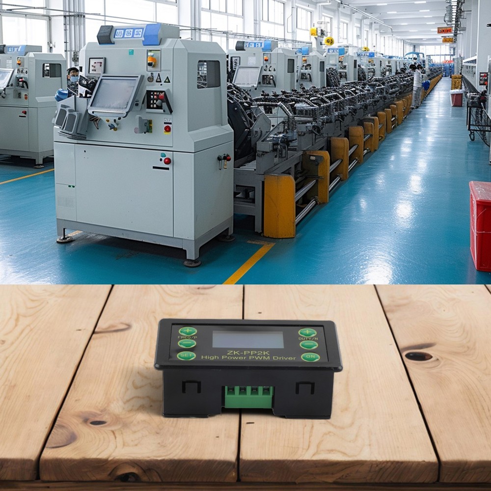 Pulse Generator with Adjustable Duty Cycle High Power Driver Wide Voltage Range