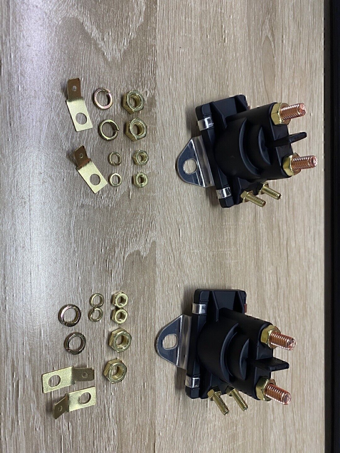 2PACK Marine Starter Tilt Trim Pump Relay Solenoid For Mercruiser 12V 89-96158T