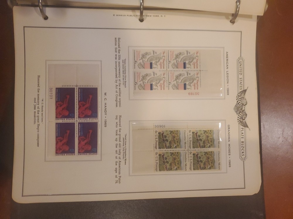 American Plate Block Minkus Album Volume IV 1961 To 1970 146 Plate Blocks MNH