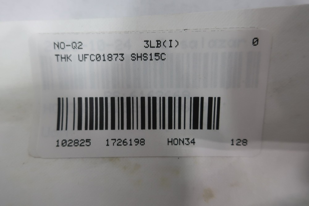 Thk UFE01873 SHS15C Linear Guide