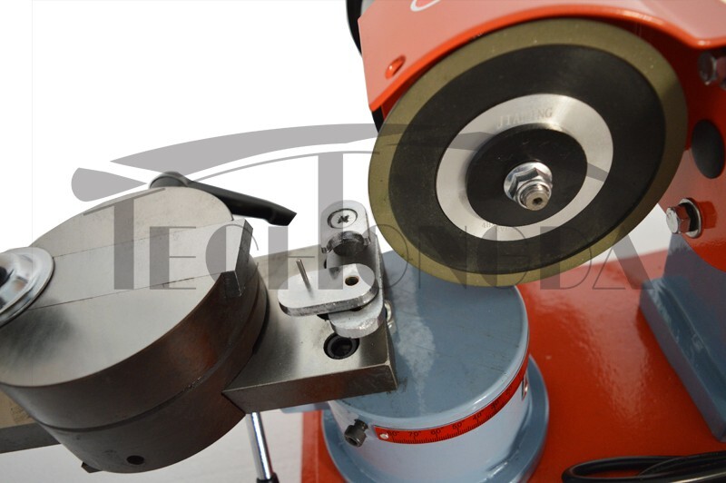 4.92" Circular Saw Blade Sharpener, 110V Rotary Angle Mill Grinding Machine