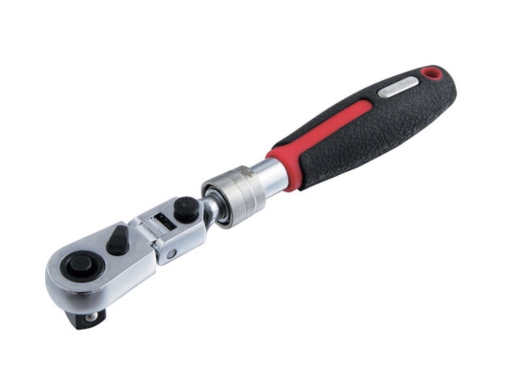 PRO-AUTO 3/8" COMPACT FLEX LOCK RATCHET HANDLE EXTENDABLE TYPE STR-F3C
