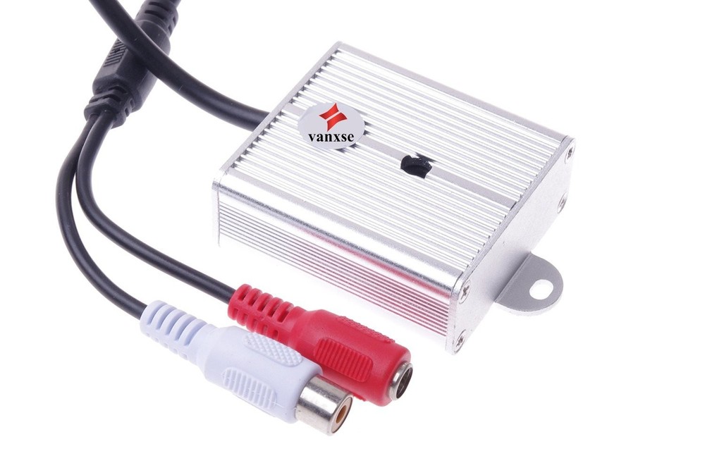 Vanxse® Mini Microphone High Sensitive Pickup Audio Mic Waterproof Silver