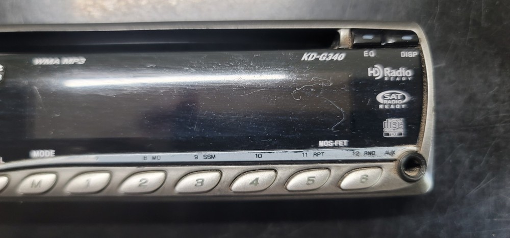 JVC KD-G340 Faceplate Replacement FACEPLATE ONLY