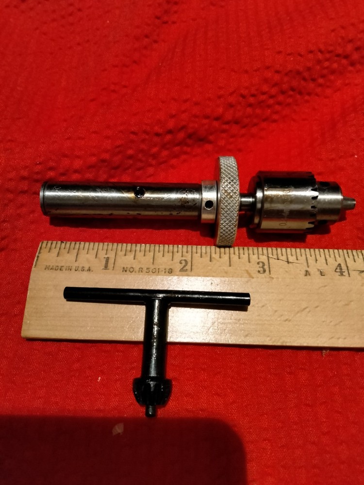 Micro Sensitive Drill Adapter Miniature Quill With JT 0 Drill Chuck
