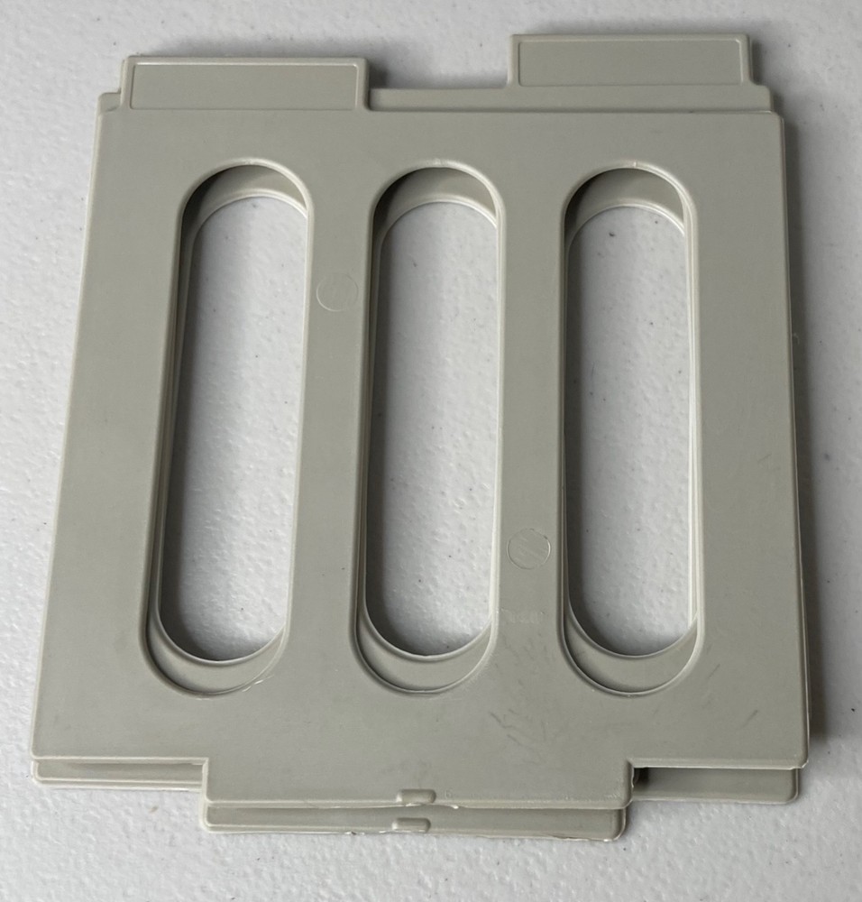 Vintage 5.25" Floppy Disk Storage Case Flip-Up Disk File 5 & Removable Divider A