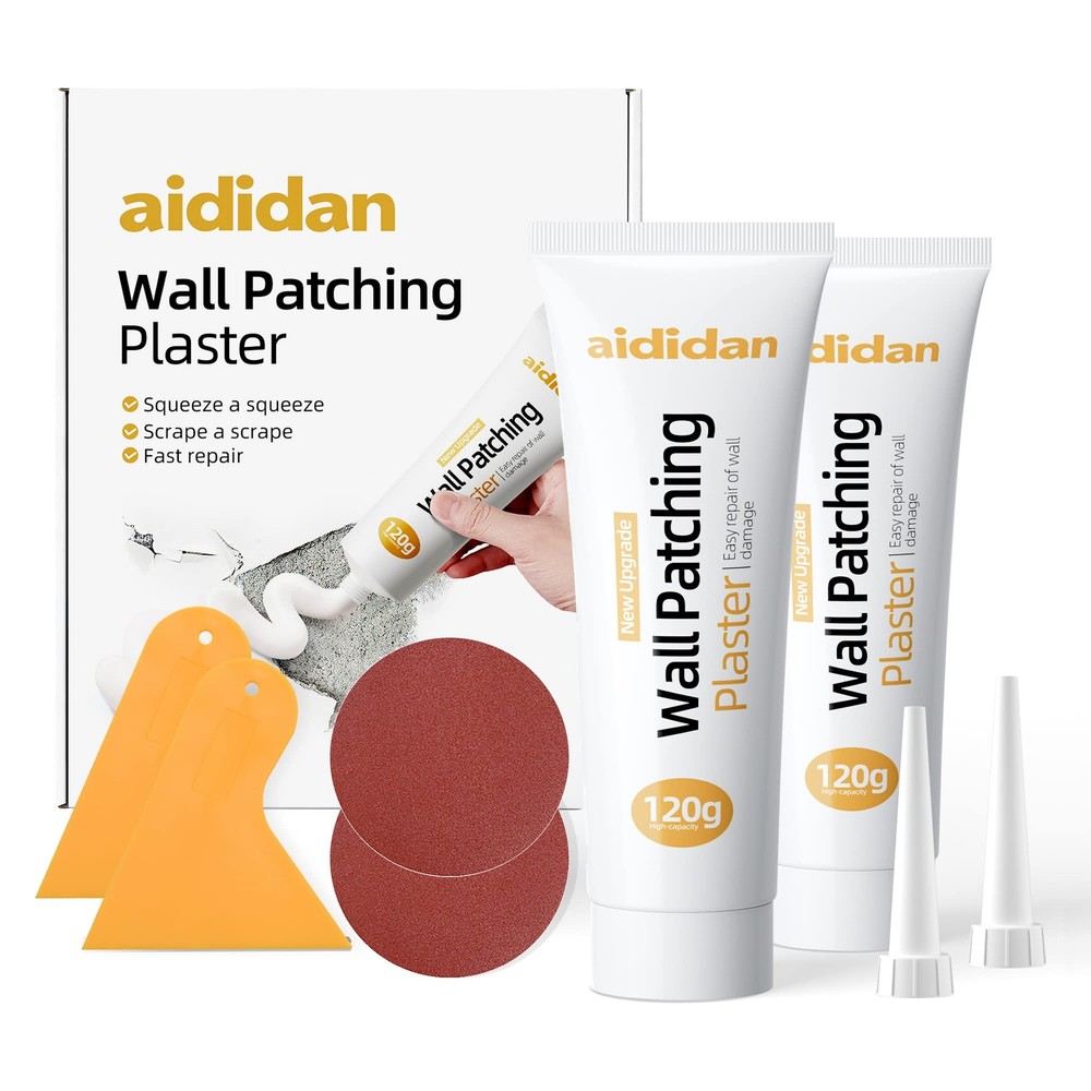 2pcs Drywall Repair Kit Hole Patch Kits Wall Spackle 2 Pack
