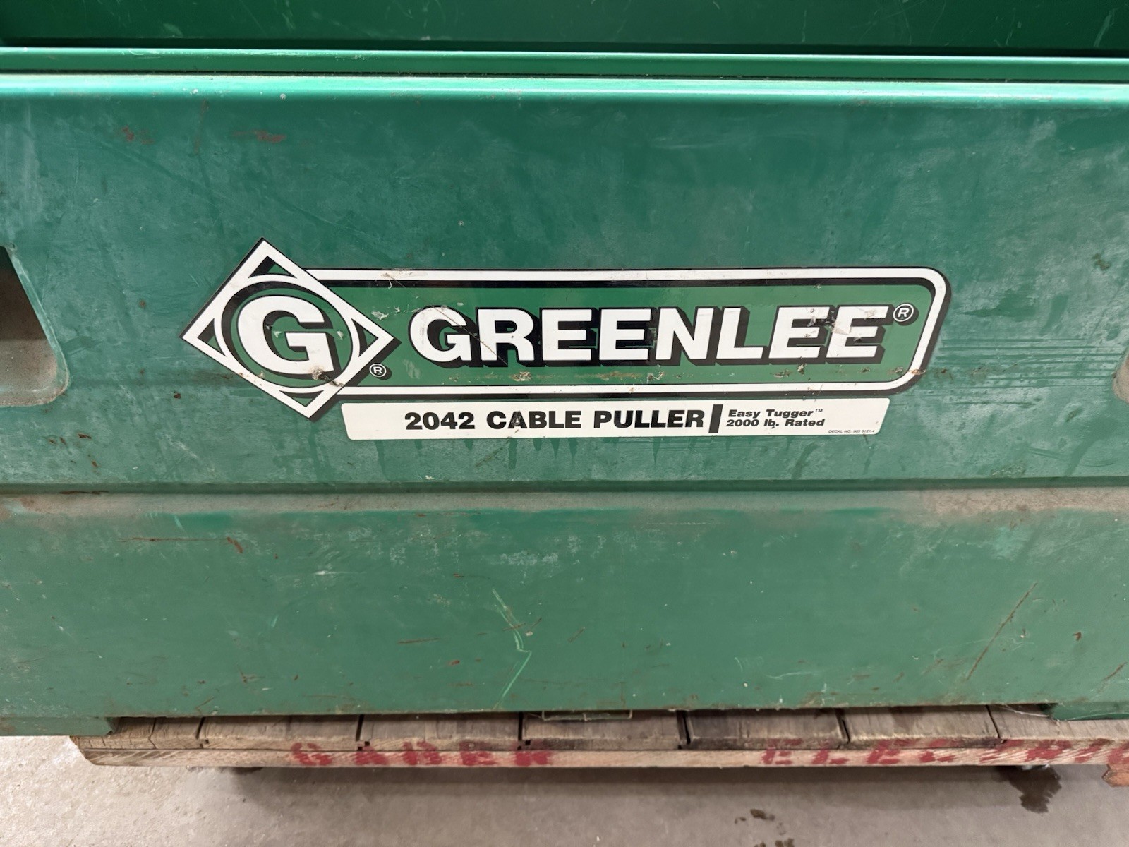 Model #: 2001 - Portable Cable PullerModel #: 2049 - Pipe Adapter Sheave