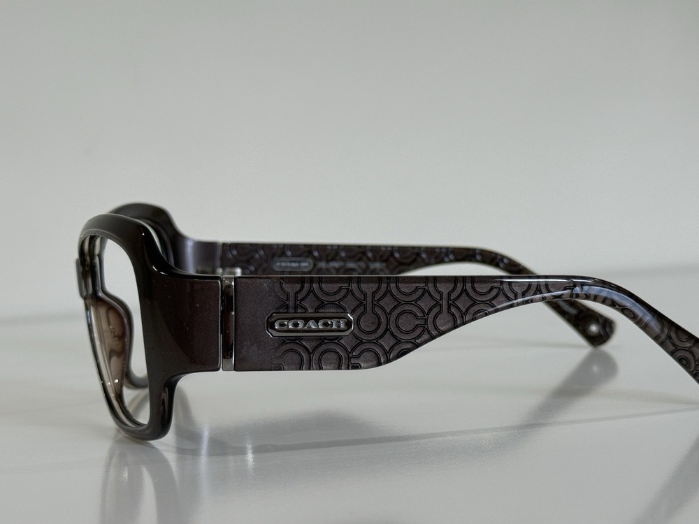 Coach DELANEY S627 Square Gray Sunglasses Frame Only