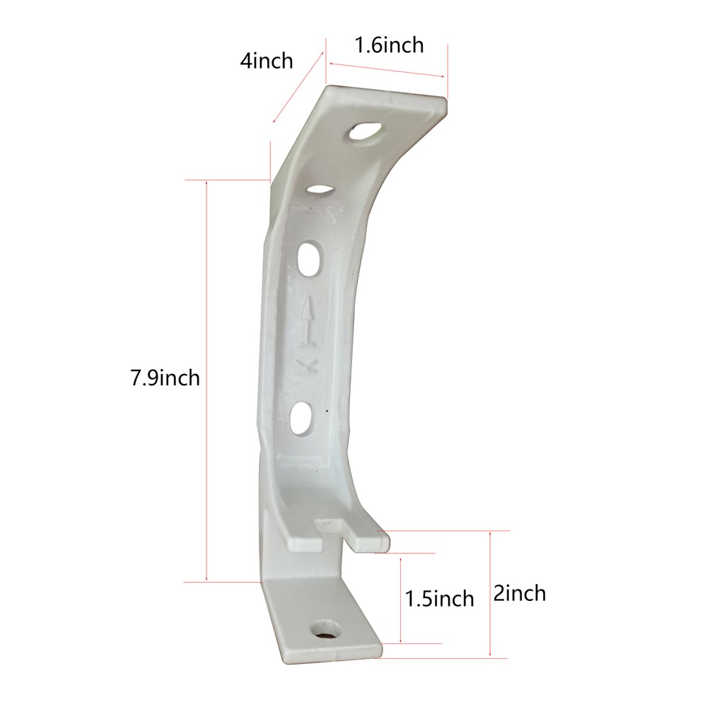 ALEKO Ceiling Bracket For Retractable Awning White