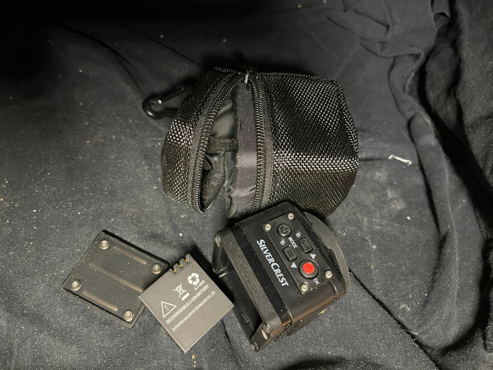 Silver Crest 360° Panorama Action Cam dash cam mount