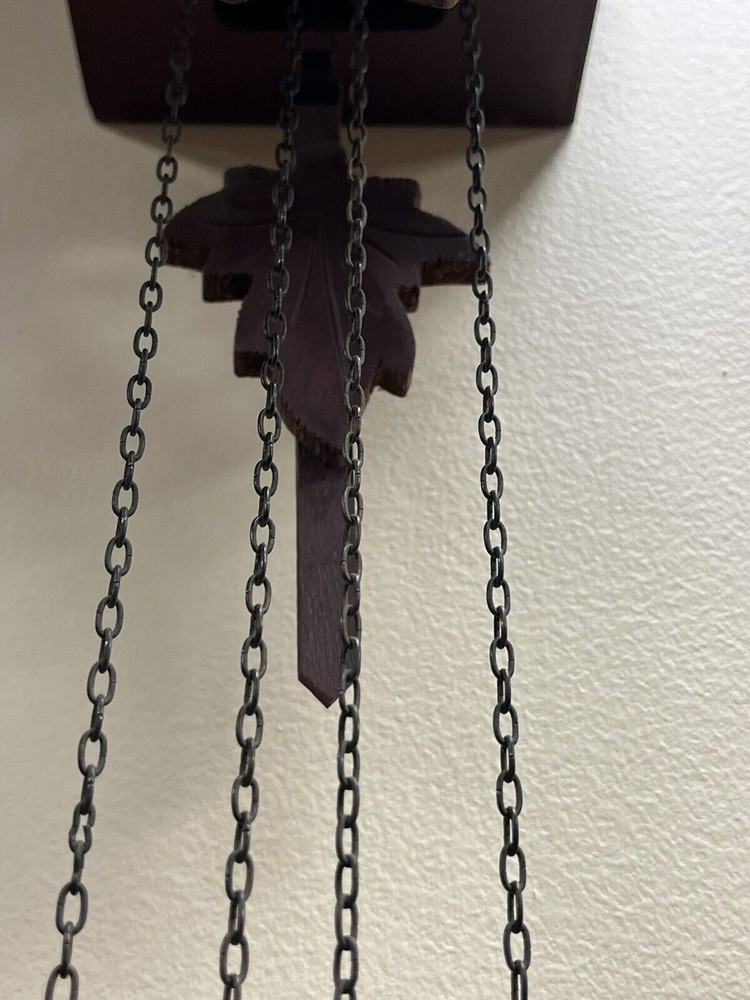 German Cuckoo Clock Mechanical Wooden Germany Wall Cuckoo Clock