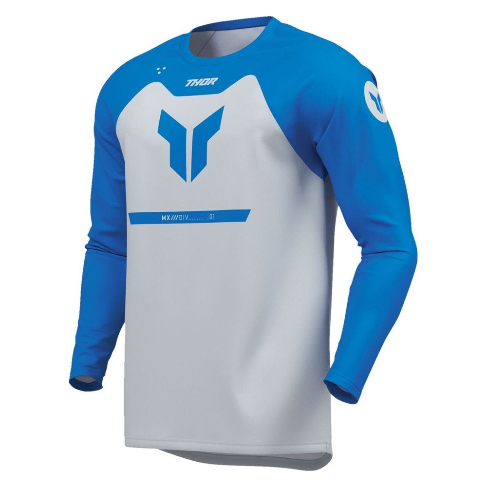 Thor 2026 Ridemode Menace Blue MX Jersey