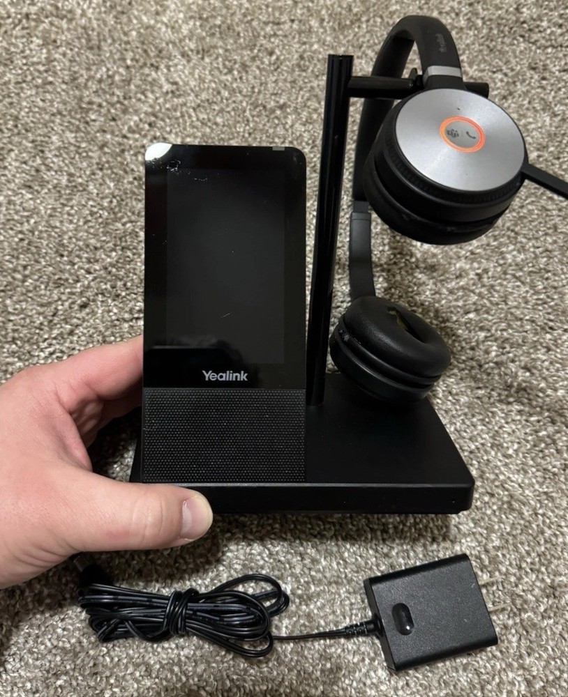 Yealink (WHB660) Replacement DECT Base W/Touch Screen for WH66 MS and UC Headset