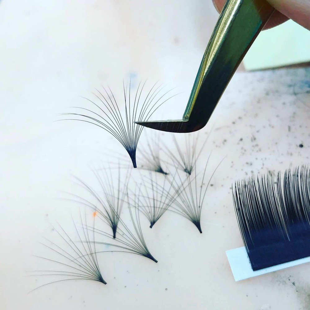 Handmade Eyelash Extensions 5D/ C,D Curl