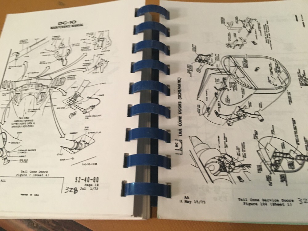 McDonnell Douglas DC-10 Component Locator Guide Handbook