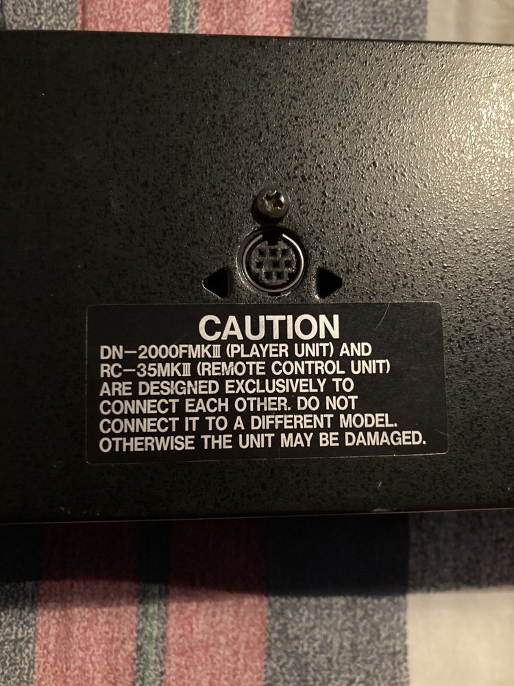 DENON DN-2000F MKII REMOTE CONTROL UNIT - NO CORD