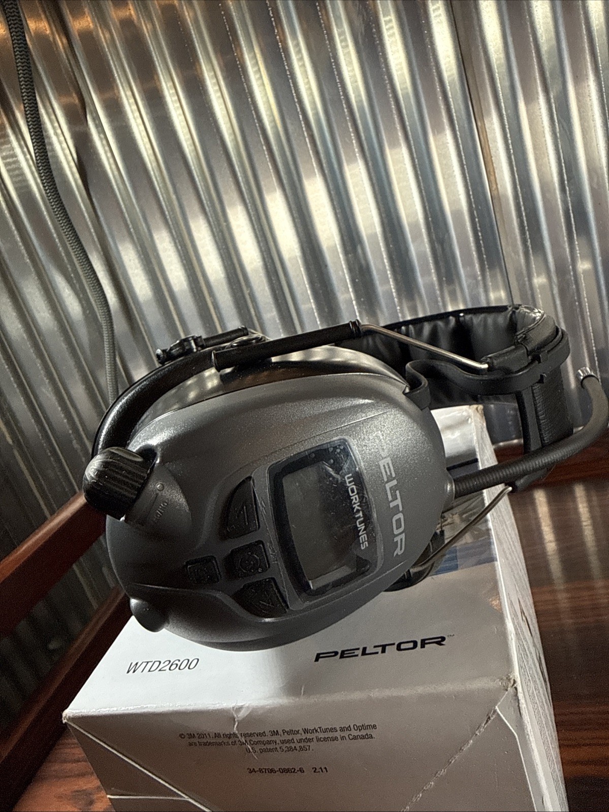 Peltor Digital WorkTunes 26 Headphones and Earmuffs WTD2600 NEW IN BOX! NIB